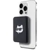 Image de Karl Lagerfeld Choupette Head Pin Magsafe Inductive Powerbank 5000Mah 16W - Noir