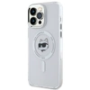 Image de Étui Karl Lagerfeld pour iPhone 14 Pro Max 6.7 blanc étui rigide IML Metal Choupette Head MagSafe - Neuf