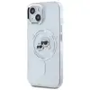 Image de Coque pour iPhone 14 Imprimé IML K et CH Compatible MagSafe Transparent - Neuf