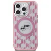 Image de Karl Lagerfeld Klhmp15mhmckmhp Iphone 15 Plus 6,7 Rose/rose Iml Monogramme Karl&choupette Tête Magsafe