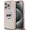 Image de Étui Karl Lagerfeld Choupette Head Monogram pour iPhone 13 Pro Max, rose - Neuf