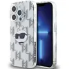 Image de Coque Rigide Transparente Karl Lagerfeld Klhcp15xhklpcht Pour Iphone 15 Pro Max 6,7 Pouces, Motif Choupette Et Monogramme Iml