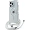 Image de Étui Karl Lagerfeld pour iPhone 15 Pro 6.1 étui rigide transparent Crossbody IML Karl Head Magsafe - Neuf