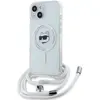 Image de Coque Rigide Transparente Iml Choupette Head & Cord Magsafe Pour Iphone 13/14/15 (6,1 Pouces) De Karl Lagerfeld (klhmp13mhcchnt)