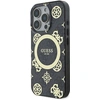 Image de Étui Guess pour iPhone 16 Pro Max 6.9 noir étui rigide IML Peony On 4G Background MagSafe - Neuf