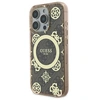 Image de Étui Guess pour iPhone 16 Pro Max 6.9 marron étui rigide IML Peony On 4G Background MagSafe - Neuf
