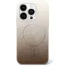 Image de Coque Rigide Marron/marron Guess Guhmp16lhgrcelw Pour Iphone 16 Pro 6,3 Pouces, Motif Dégradé Pailleté Iml, Compatible Magsafe