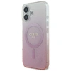 Image de Étui Guess pour iPhone 16 6.1 rose étui rigide IML Glitter Gradient MagSafe - Neuf