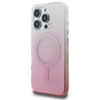 Image de Étui Guess pour iPhone 16 Pro 6.3 rose étui rigide IML Glitter Gradient MagSafe - Neuf