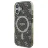 Image de Étui Guess pour iPhone 16 Plus 6.7 marron étui rigide IML 4G Background MagSafe - Neuf
