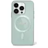 Image de Coque Rigide Verte Guess Guhmp16lpftdten Pour Iphone 16 Pro 6,3 Pouces, Strass Iml, Compatible Magsafe
