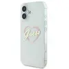 Image de Étui Guess pour iPhone 16 plus 6.7 transparent étui rigide IML Heart - Neuf