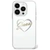 Image de Étui Guess pour iPhone 16 Pro 6.3 transparent étui rigide IML Heart - Neuf