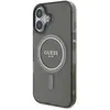 Image de Étui Guess pour iPhone 16 Plus 6.7 noir étui rigide IML Glitter Circle MagSafe - Neuf