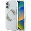 Image de Guess Iml Flowers Wreath Magsafe Case pour Iphone 16 Plus - Clair
