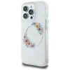 Image de Étui Guess pour iPhone 16 Pro 6.3 transprent étui rigide IML Flowers Wreath MagSafe - Neuf