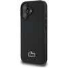Image de Étui Lacoste pour iPhone 16 Plus 6.7 noir étui rigide Iconic Petit Pique MagSafe - Neuf