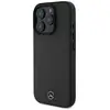 Image de Étui Mercedes pour iPhone 16 Pro Max 6.9 noir étui rigide Textured And Plain Leather MagSafe - Neuf