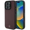Image de Coque Rigide En Cuir Mercedes Rouge Pour Iphone 16 Pro Max Avec Magsafe