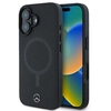 Image de Étui Iphone 16 Mercedes En Cuir Magsafe Noir