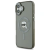 Image de Étui Karl Lagerfeld pour iPhone 16 Plus 6.7 noir étui rigide IML Metal Karl Head MagSafe - Neuf