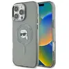 Image de Coque Rigide Noire/noire Karl Lagerfeld Klhmp16lhlskik Pour Iphone 16 Pro 6,3 Pouces, Compatible Magsafe, En Métal Avec Tête De Karl Lagerfeld.
