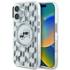 Image de Coque Karl Lagerfeld Klhmp16shmckmht Pour Iphone 166,1 Mm, Transparente, Monogramme Iml Karl & Choupette, Magsafe