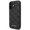 Image de Étui Karl Lagerfeld pour iPhone 16 6.1 noir étui rigide Hot Stamp Magsafe - Neuf