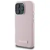 Image de Étui Karl Lagerfeld pour iPhone 16 Pro 6.3 rose étui rigide FW Metal Plate MagSafe - Neuf