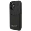 Image de Étui Karl Lagerfeld pour iPhone 16 6.1 noir étui rigide Cardslots Monogram - Neuf