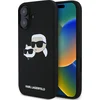 Image de Karl Lagerfeld Klhmp16Mskchpplk Iphone 16 Plus 6.7 Black/Black Hardcase Silicone Double Heads Print Magsafe