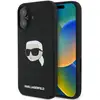 Image de Karl Lagerfeld KLHMP16SSKHPPLK iPhone 16 6.1 czarny/black hardcase Silicone Karl Head Print MagSafe - Neuf