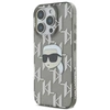 Image de Étui Karl Lagerfeld pour iPhone 16 Pro Max 6.9 noir étui rigide IML Karl Head Electroplated - Neuf