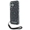 Image de Karl Lagerfeld Klhcp16mhzbpkccu Iphone 16 Plus 6,7 Pouces Violet/violet Zèbre Avec Câble
