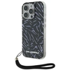 Image de Karl Lagerfeld Klhcp16lhzbpkccu Iphone 16 Pro 6,3" Violet Zèbre Avec Câble