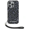 Image de Étui Karl Lagerfeld pour iPhone 16 Pro Max 6.9 violet étui rigide Zebra With Cord - Neuf