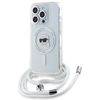 Image de Coque Rigide Transparente Bandoulière Karl Lagerfeld Klhmp16xhckhnt Pour Iphone 16 Pro Max 6,9 Pouces, Compatible Magsafe.