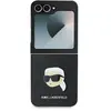 Image de Étui Karl Lagerfeld pour Samsung Z Flip6 F741 noir Saffiano Monogram - Neuf