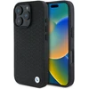 Image de Coque Rigide Bmw Bmhmp16x23rddk Pour Iphone 16 Pro Max 6,9 Pouces, Noire, En Cuir Avec Logo Diamant Et Magsafe.