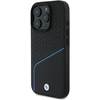 Image de Étui BMW pour iPhone 16 Pro Max 6.9 noir étui rigide Sign Leather Textured And Line MagSafe - Neuf