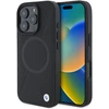 Image de Coque Rigide Bmw Bmhmp16x23rtpk Pour Iphone 16 Pro Max 6,9 Pouces, Noire, En Cuir Texturé Semi-texturé Avec Magsafe. Compatible Magsafe.