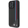 Image de Étui BMW pour iPhone 16 6.1 noir étui rigide M Meshed Tricolor Stripes MagSafe - Neuf