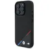 Image de Étui BMW pour iPhone 16 Pro 6.3 noir étui rigide M Perforated Tricolor Line MagSafe - Neuf