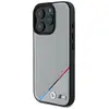 Image de Étui BMW pour iPhone 16 Pro 6.3 gris étui rigide M Perforated Tricolor Line MagSafe - Neuf