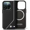 Image de Étui BMW pour iPhone 16 Pro 6.3 noir étui rigide M Perforated Twisted Line MagSafe - Neuf