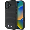 Image de Coque Rigide Noire Bmw Bmhmp16s23puspk Pour Iphone 166,1 Pouces, Perforée Et Cousue, Compatible Magsafe.