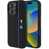 Image de Bmw Bmhmp16L23Sheb Iphone 16 Pro 6.3 Czarny/Black Hardcase Silicone Hexagon Blue Line Magsafe