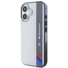 Image de Étui BMW pour iPhone 16 6.1 gris étui rigide Motosport IML Vertical Stripe - Neuf