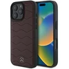 Image de Coque Rigide En Cuir Mercedes Pour Iphone 16 Pro Max Rouge
