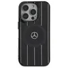 Image de Étui Mercedes pour iPhone 16 6.1 noir étui rigide MB Double Layer Crossed Lines MagSafe - Neuf